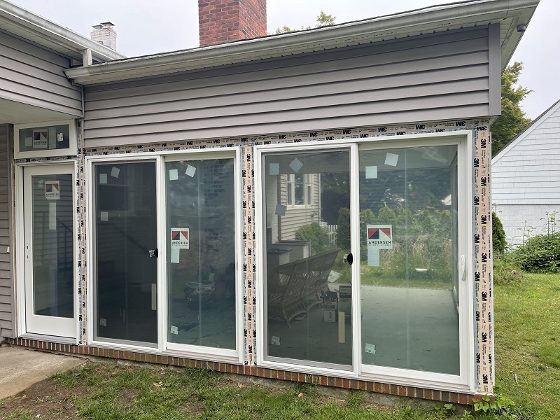 Andersen door installation Milford, CT
